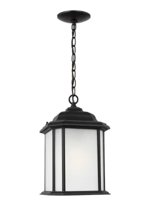 Kent Collection - One Light Outdoor Pendant | Finish: Black - 60531EN3-12