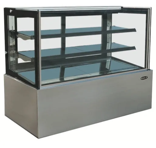 Kool-It 59" Floor Model Full Service Dry Display Case 17.6 Cu. Ft - KBF-60D