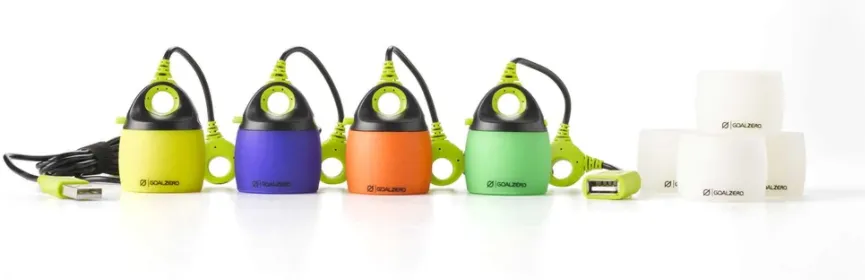 Light-A-Life Mini 4-Pack Lights with Shades