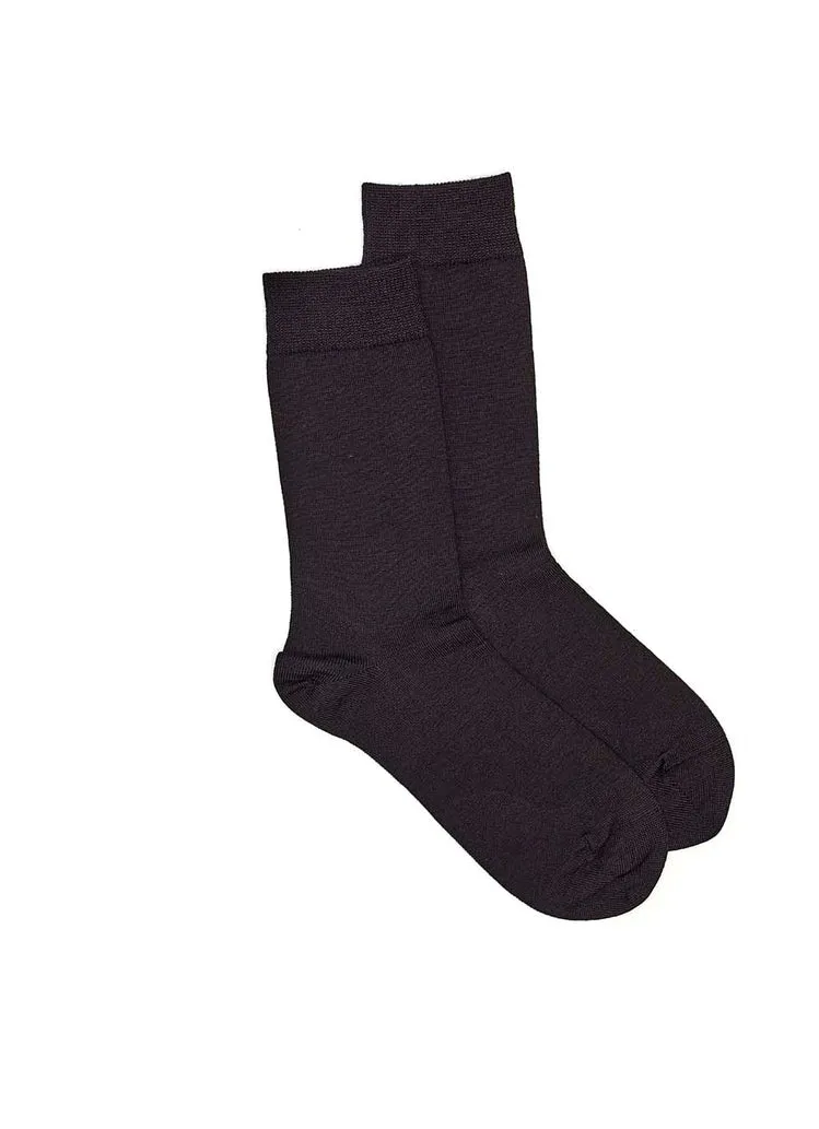 Mens Plain Merino Socks