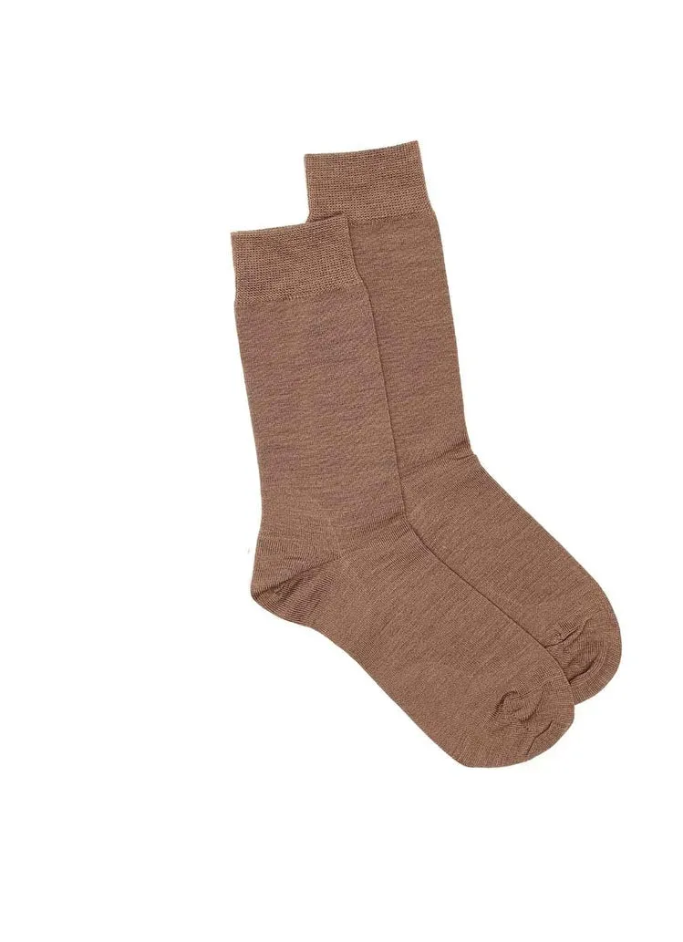 Mens Plain Merino Socks