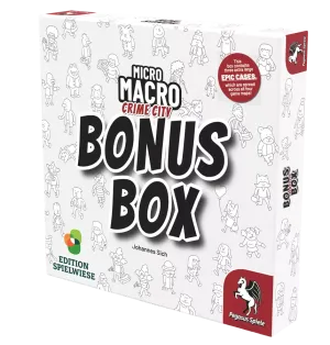 MicroMacro: Crime City - Bonus Box Expansion