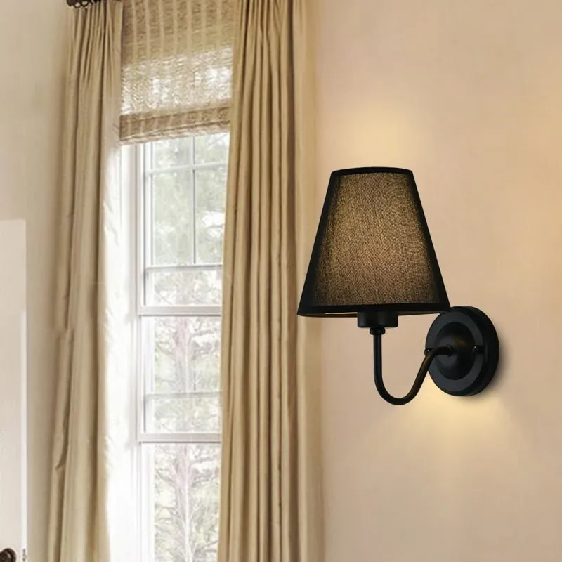 Modern E27 Indoor Wall Lamp for Living Room (Bulb Not Included)