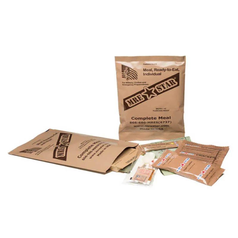 MRE Star | 12 MRE Full Case | Heaters | Halal Certified