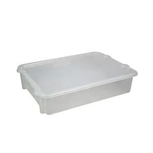 Nu Ware 30L Flat Storage Box with Partitions