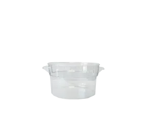 Omega Clear Polycarbonate Round Storage Container - Various Sizes