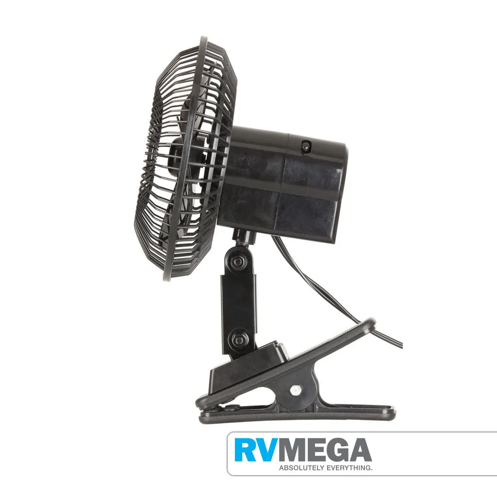 Oscillating Fan with Clamp 6"