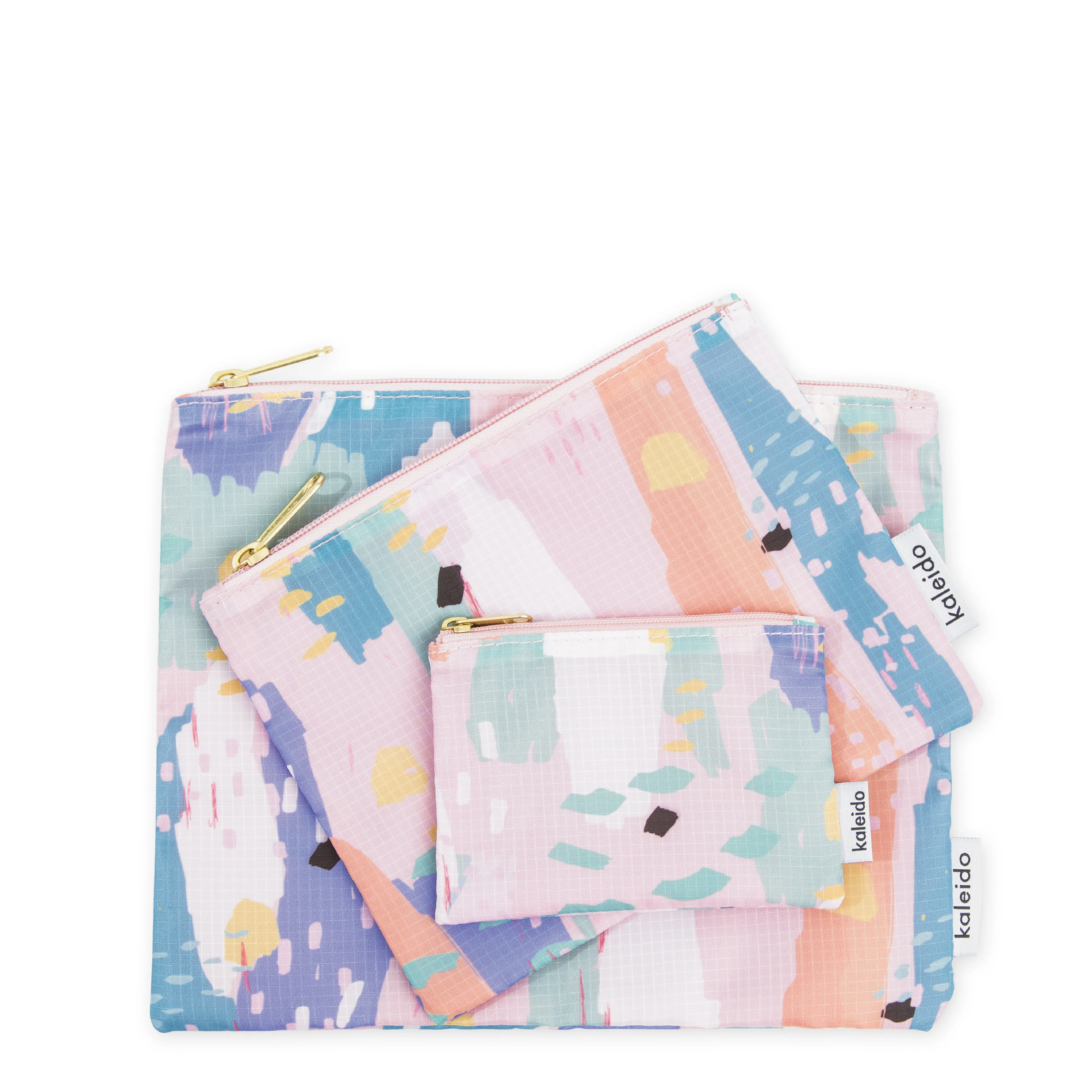 Pink Breeze Essential Pouches