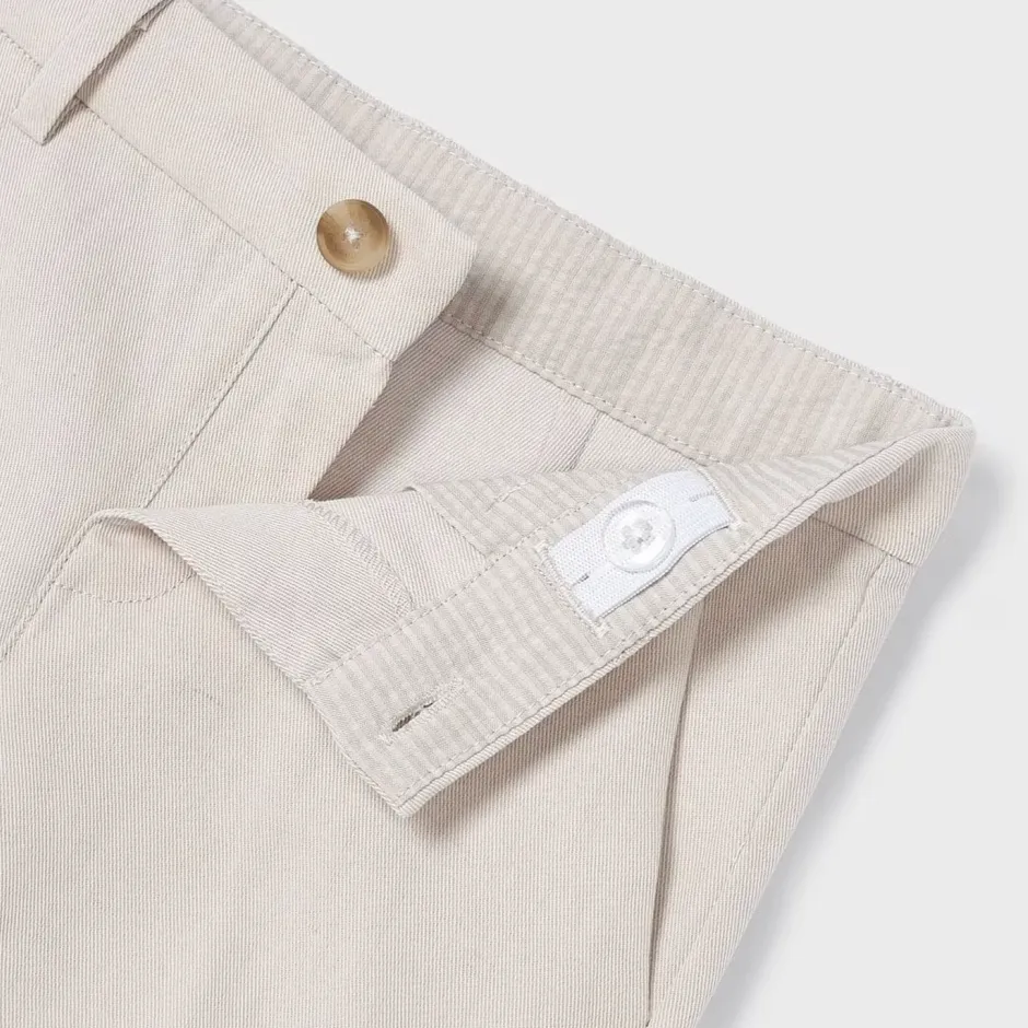 Raffia Linen Suiting Bermuda Shorts