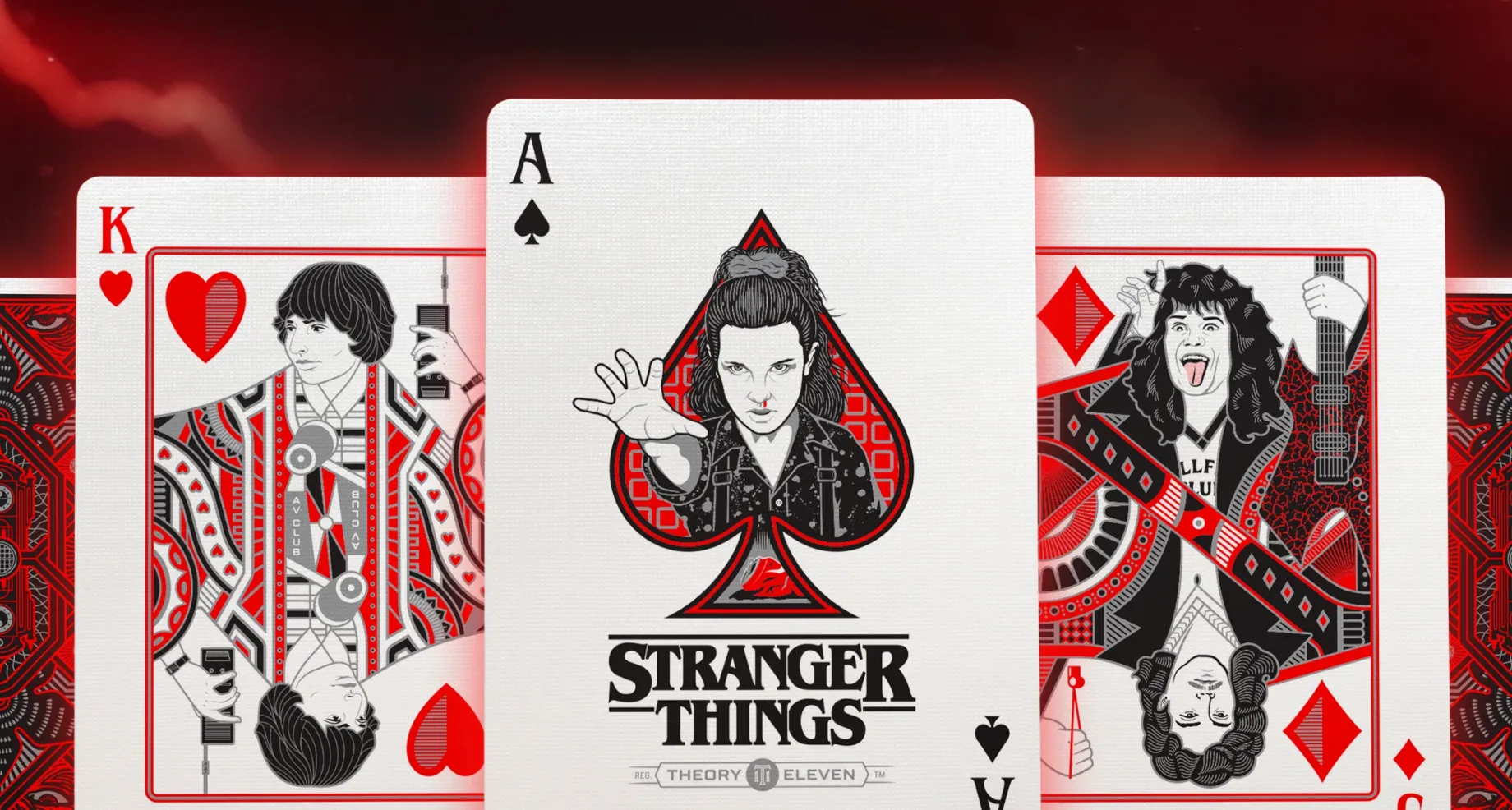 Stranger Things Playing Cards