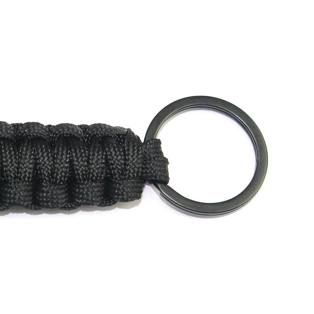 Survival Climbing Keychain Umbrella Rope Woven Multifunctional Carabiner