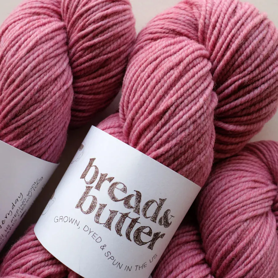 The Essential Beanie Worsted Kits featuring Bread & Butter