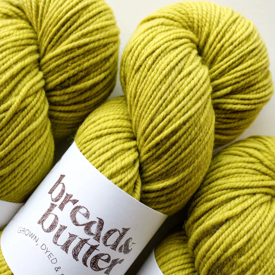 The Essential Beanie Worsted Kits featuring Bread & Butter