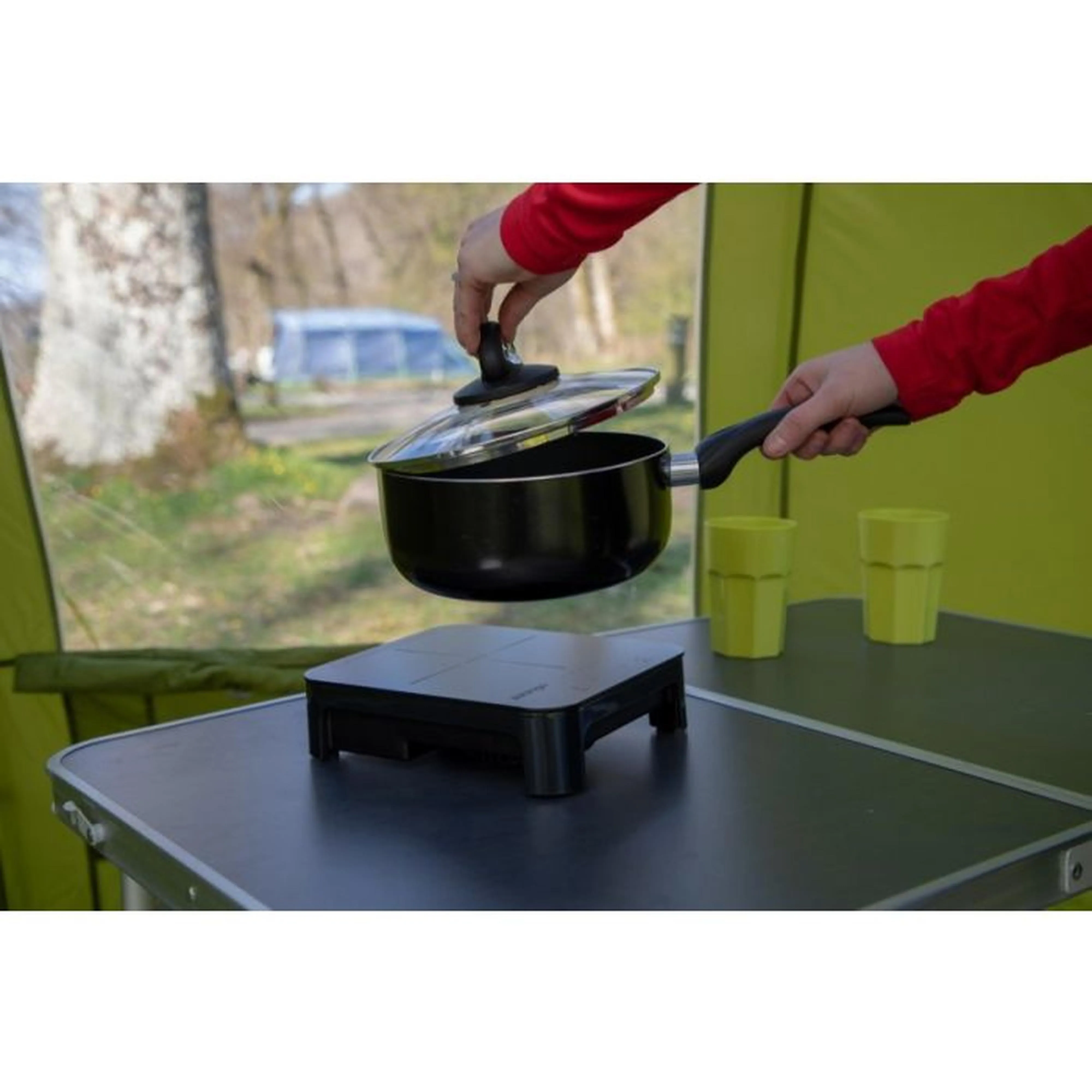 Vango Sizzle Induction Hob Single