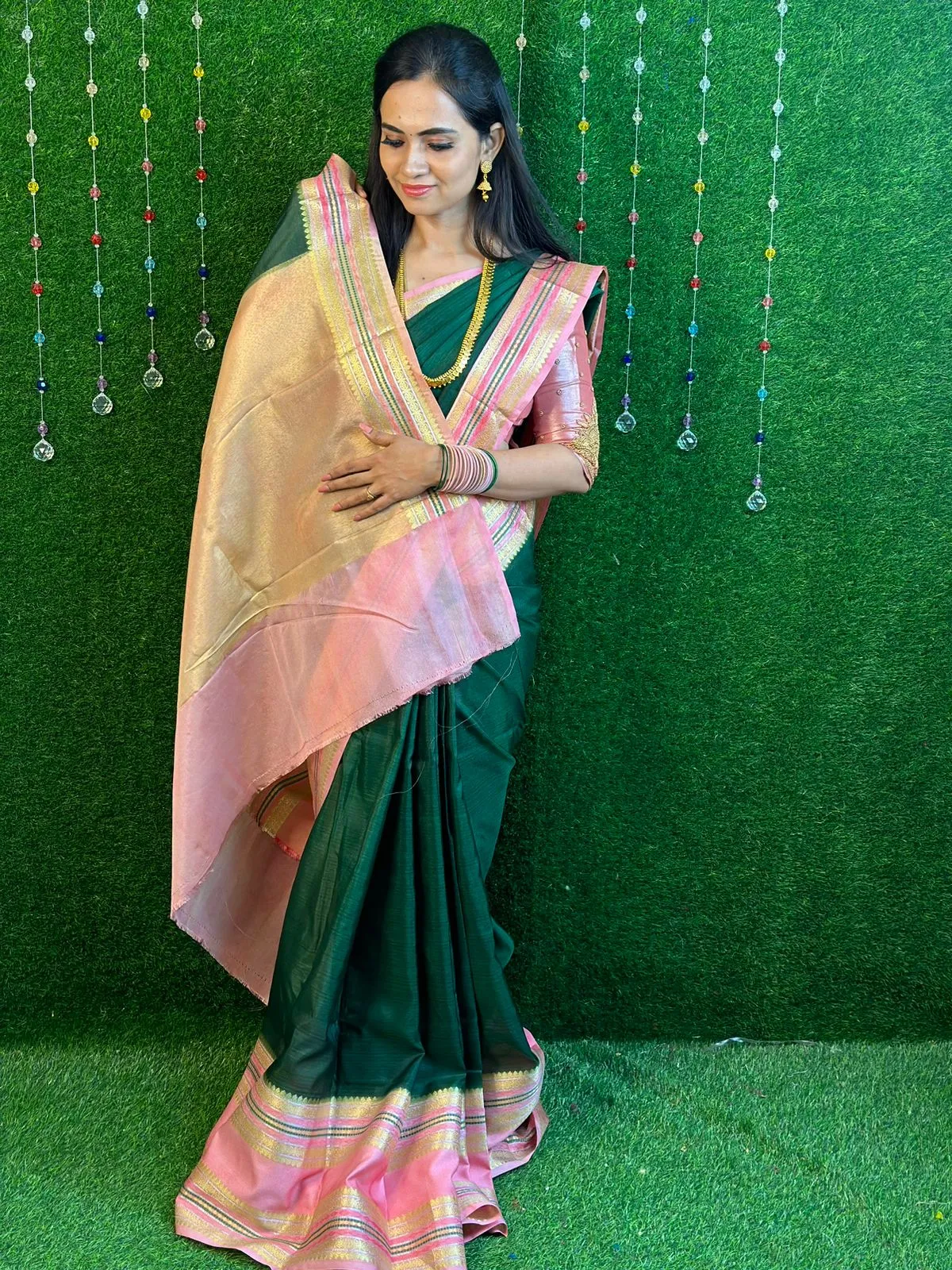 Warm silk saree YYY.