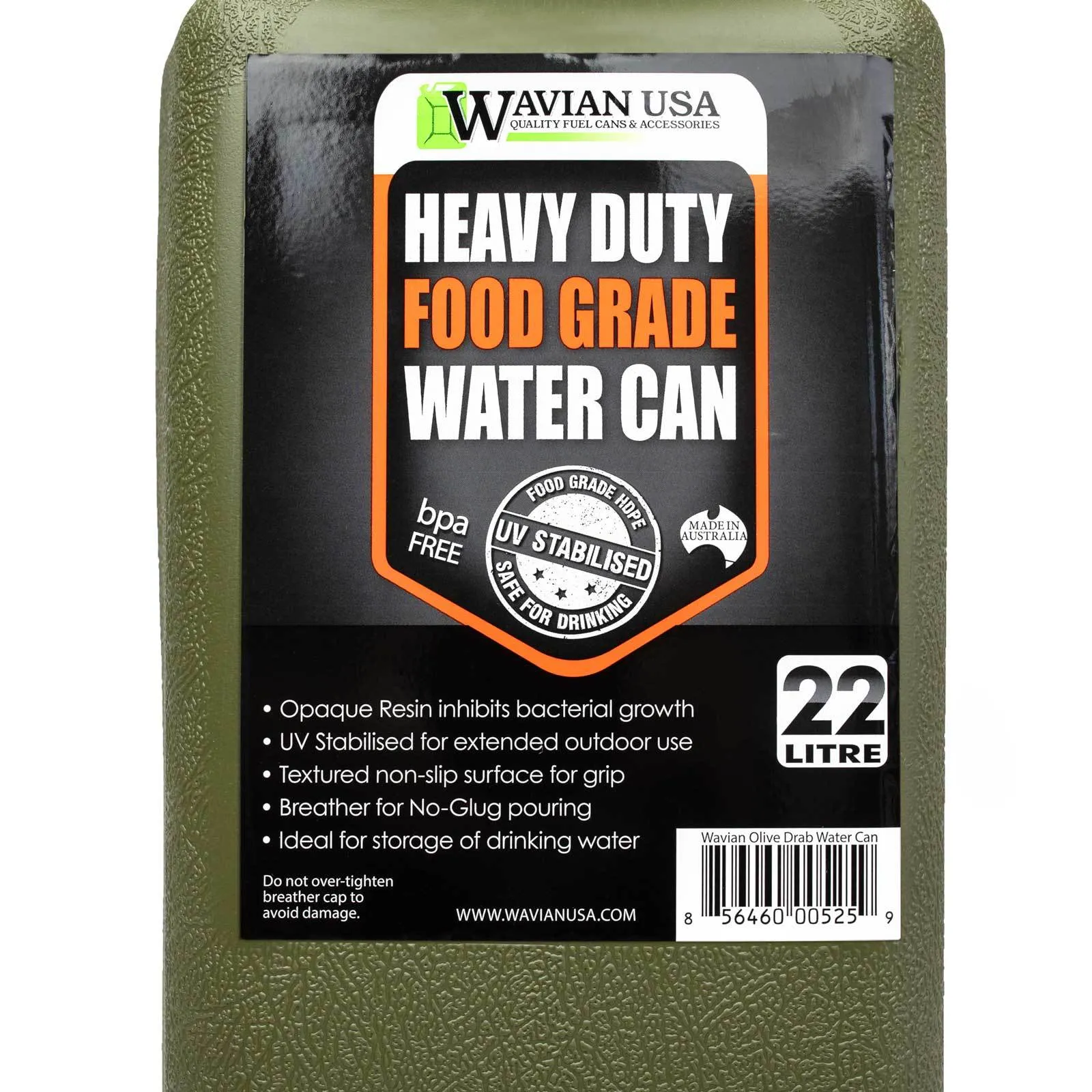 Wavian OD Green 5 Gallon Water Can