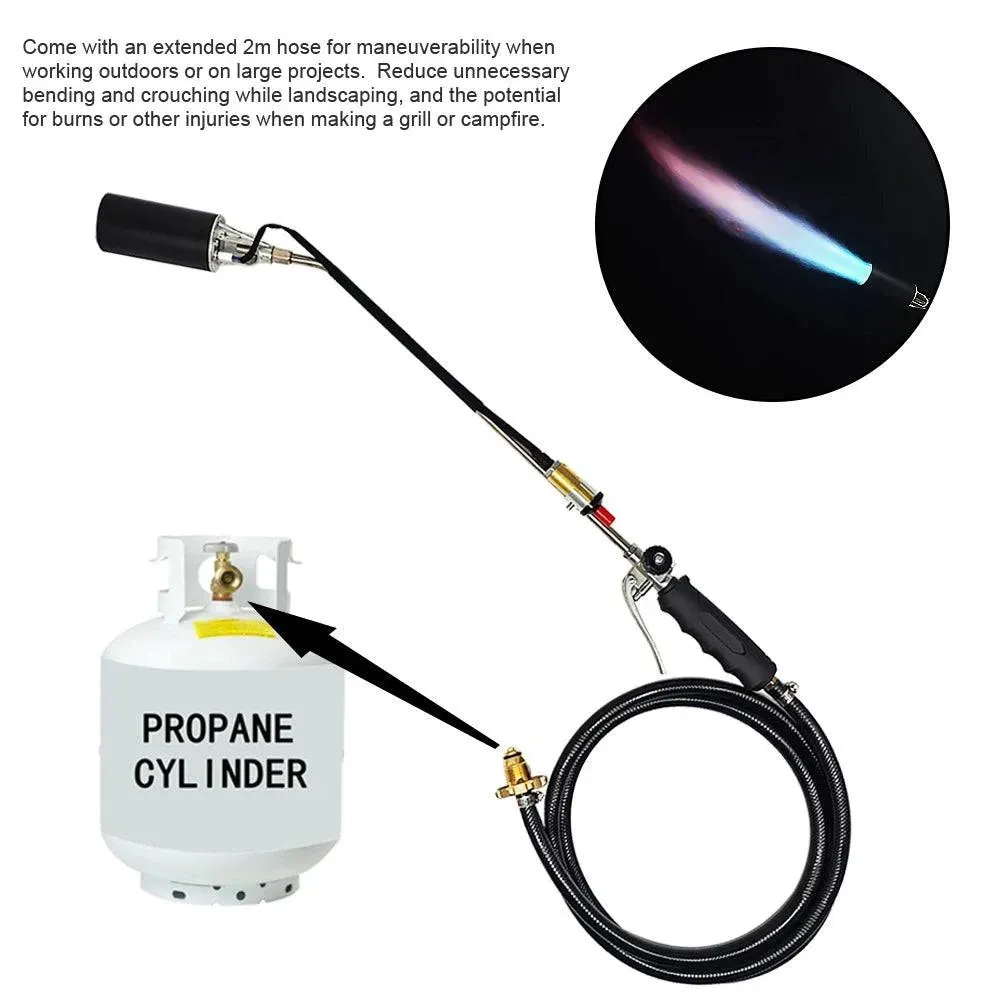 Weed Burners Kits  Quick Coupler LiquefiedGas Flamethrower Portable Propane Weed Killer SprayTorch Shrub  Burners Thaw Machine