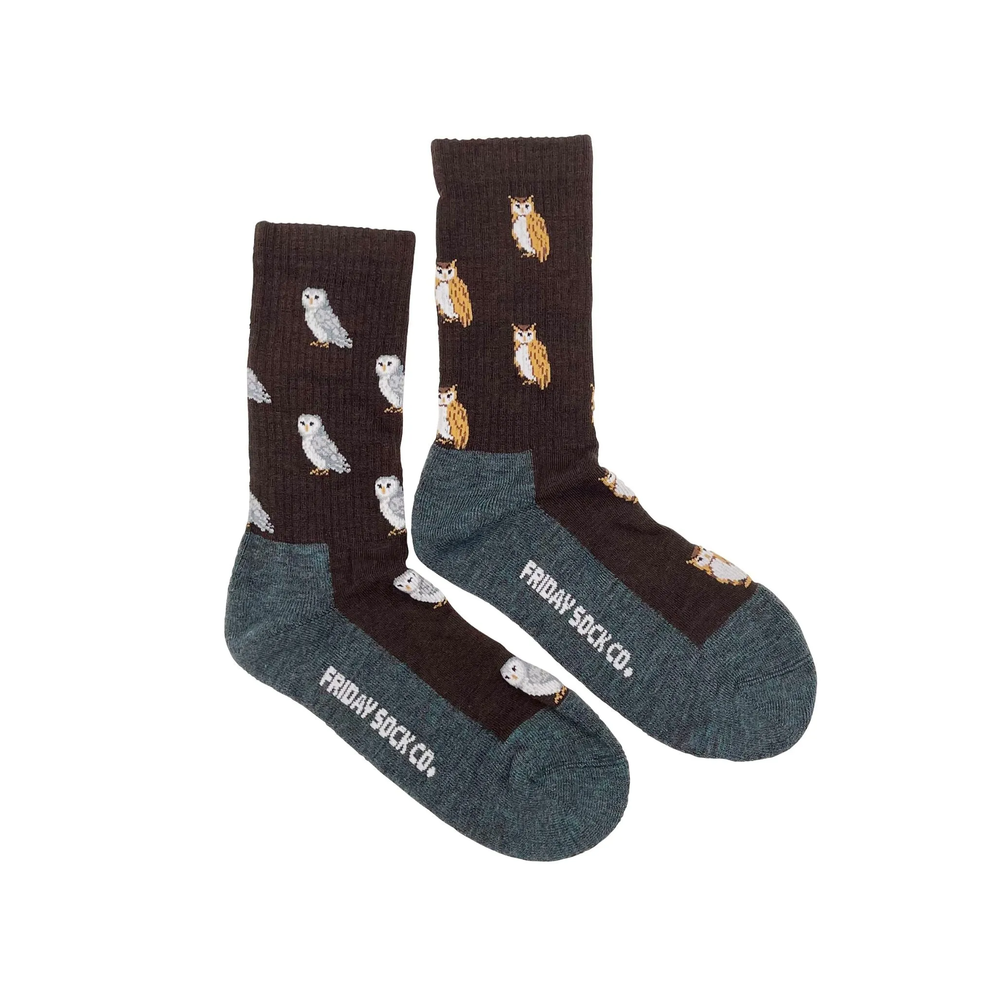 Women's Owl Wool Socks